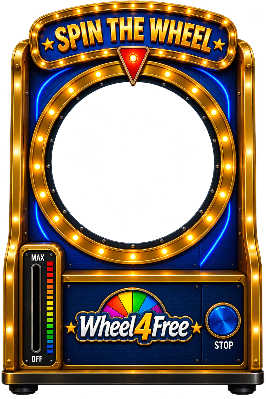 Wheel4Free customizable random spinning wheel